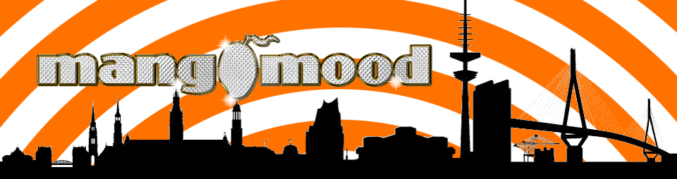 mangomood Logo mit Hamburg-Silhouette